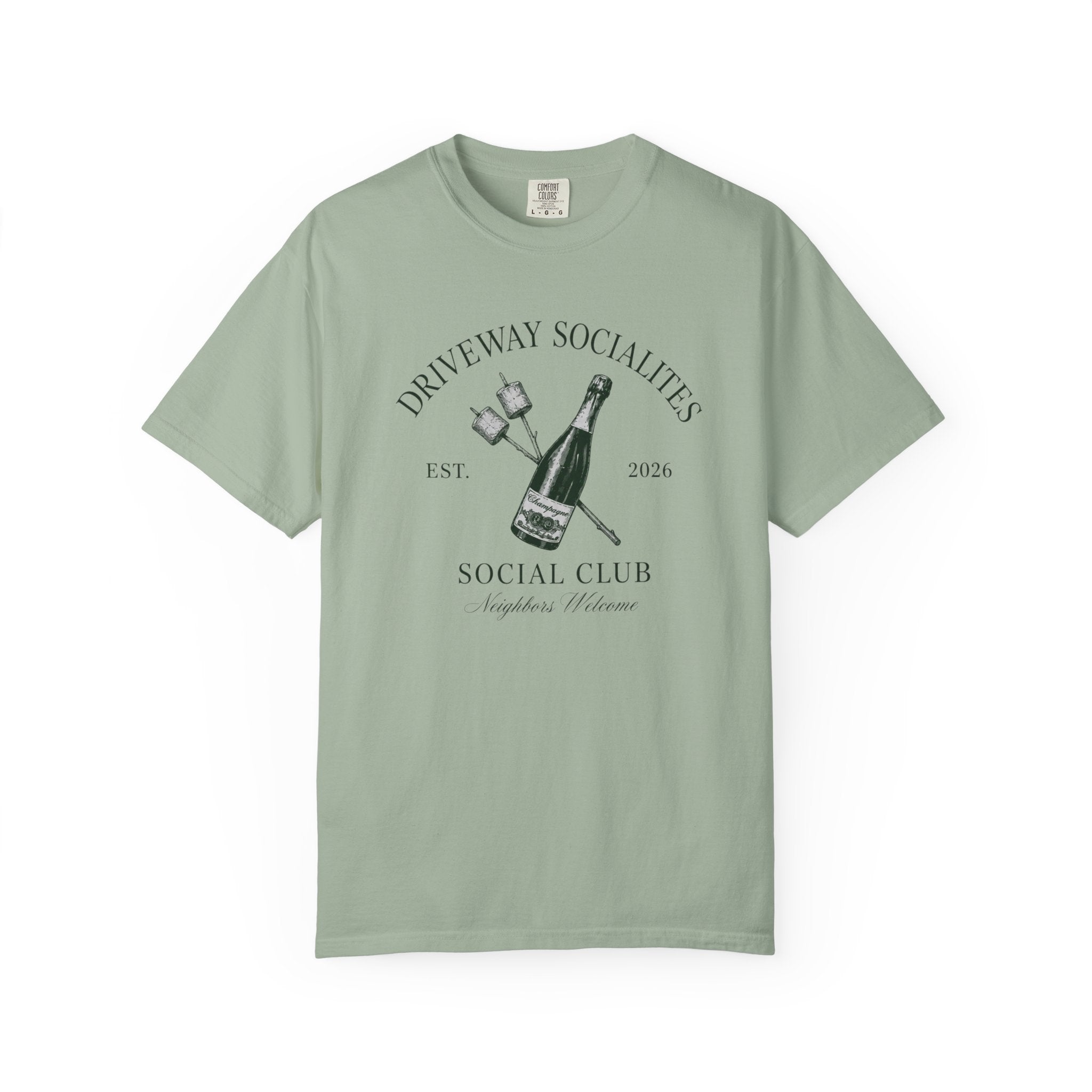 Driveway Socialites Champagne T-Shirt