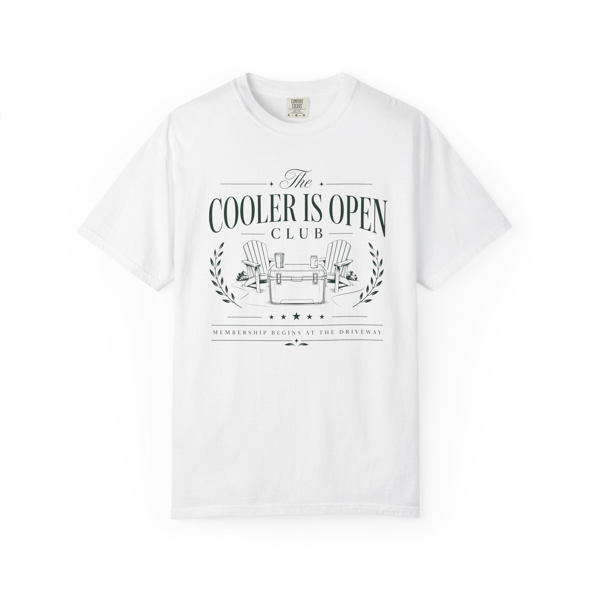 Varsity Cooler Is Open Club T-Shirt