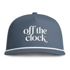 'Off The Clock' Embroidered Rope Hat