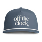Off The Clock Embroidered Rope Cap