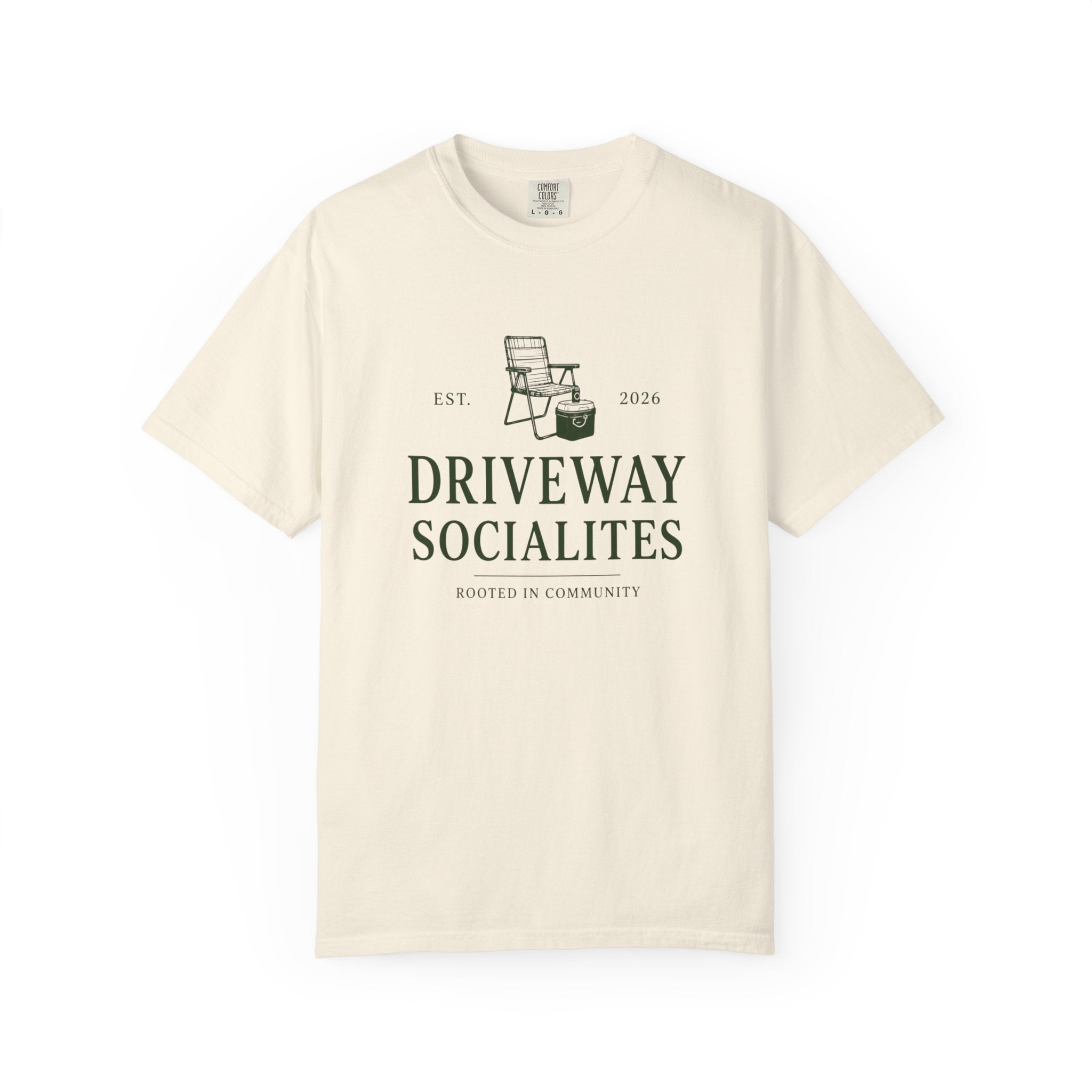 Driveway Socialites Rooted w/ Chair T-Shirt