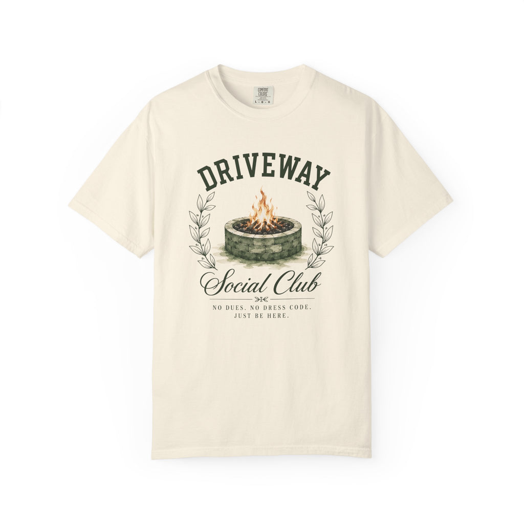 Driveway Social Club Firepit T-Shirt