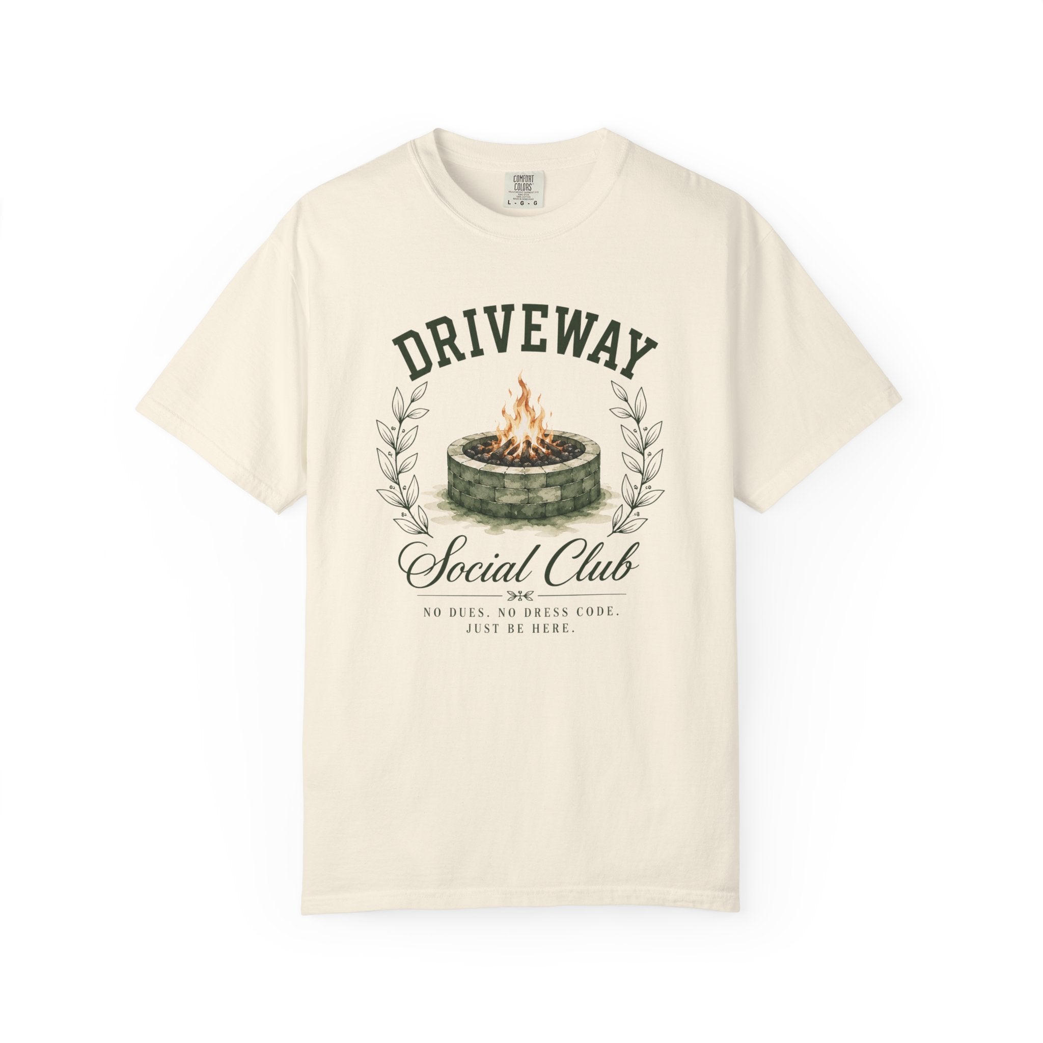 Driveway Social Club Firepit T-Shirt