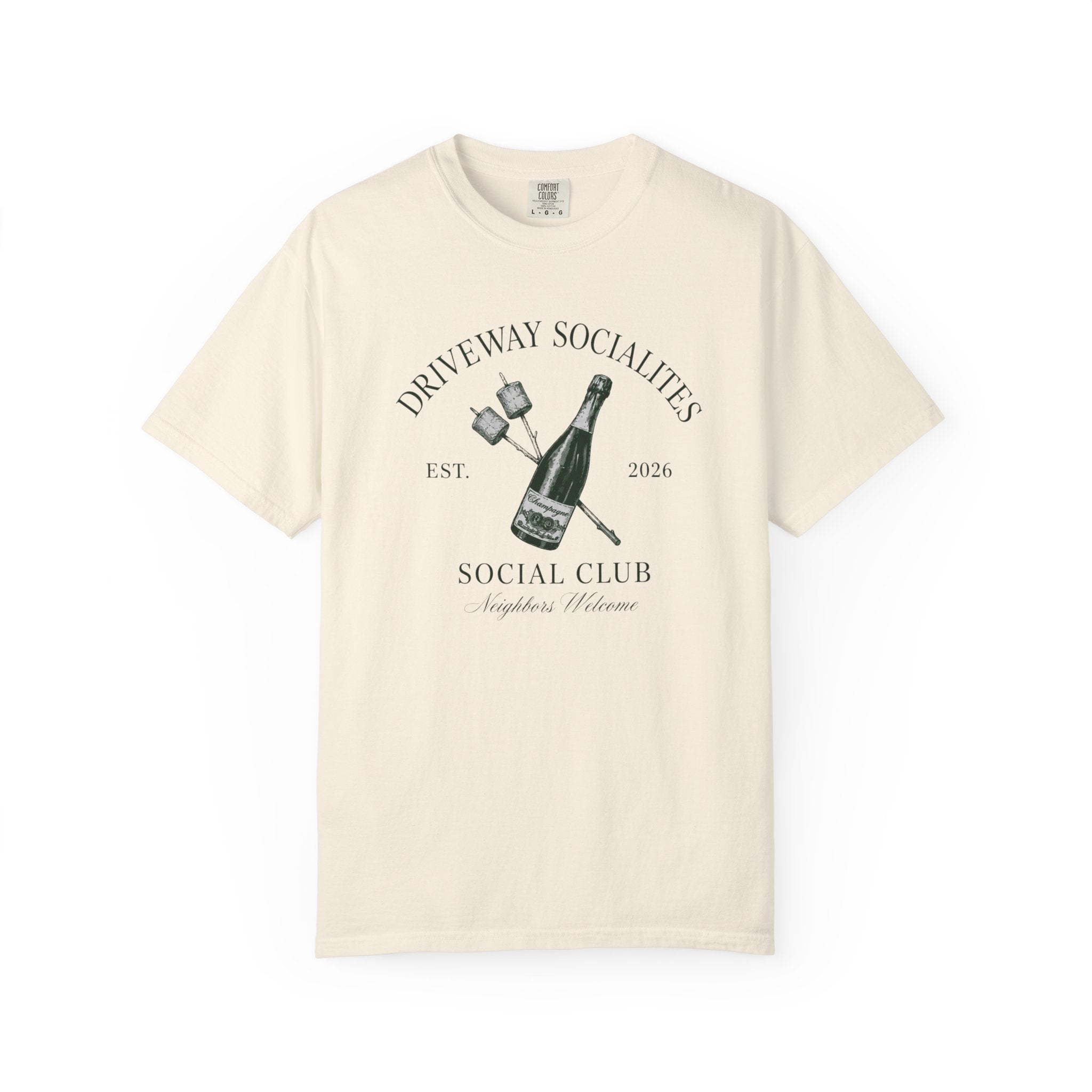 Driveway Socialites Champagne T-Shirt