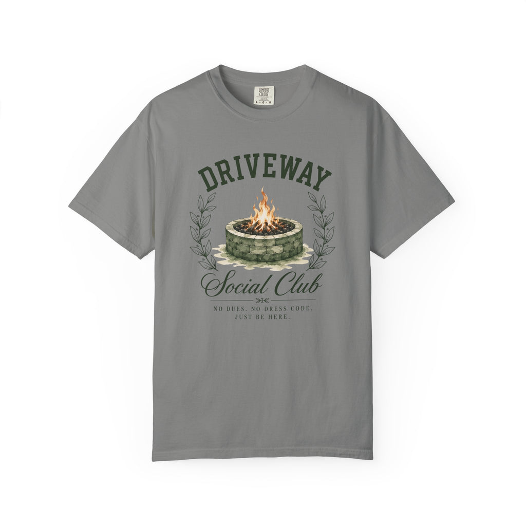 Driveway Social Club Firepit T-Shirt
