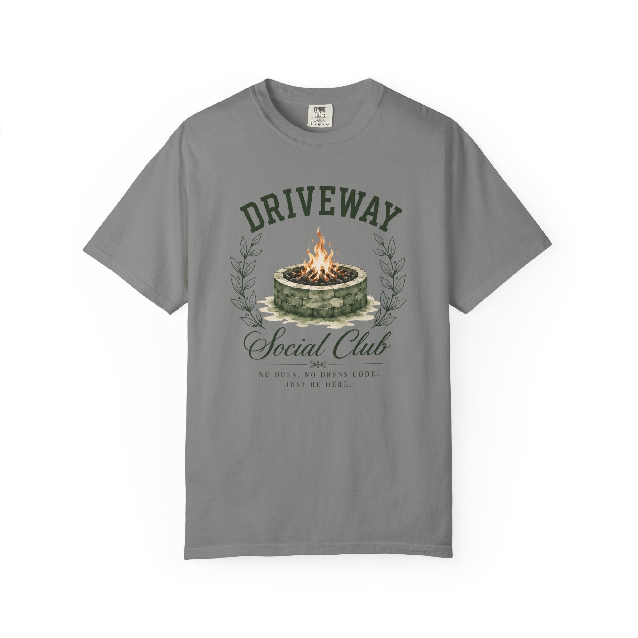 Driveway Social Club Firepit T-Shirt