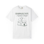 Champagne Taste Asphalt Budget T-Shirt