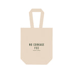 'No Corkage Fee' Double Bottle Wine Tote