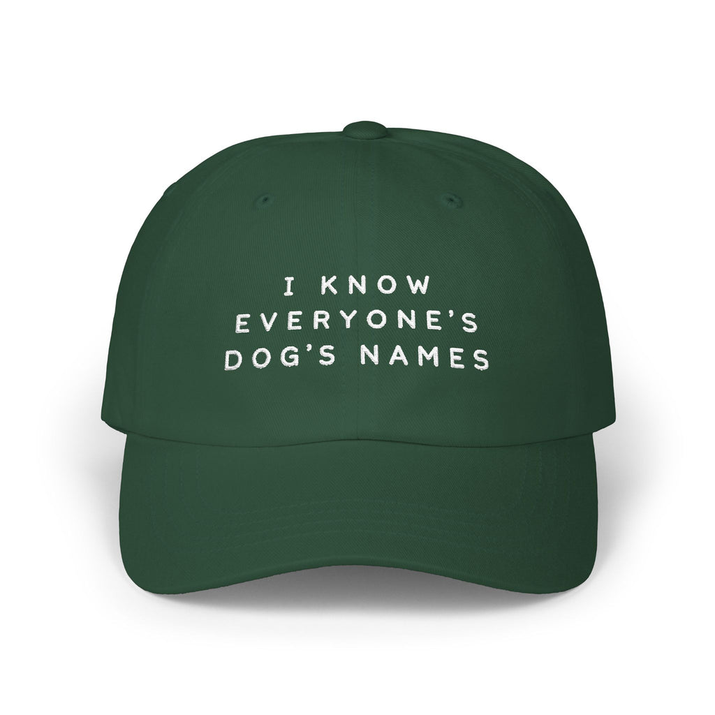 'I Know Everyone's Dog's Names' Dad Cap