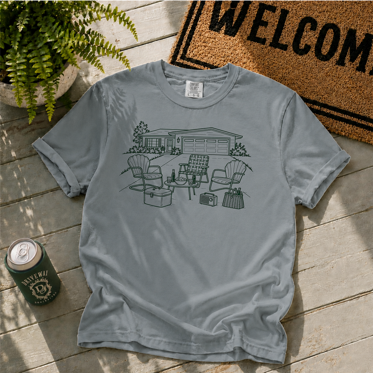 1950's Driveway T-Shirt