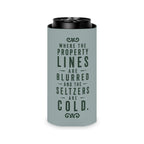 Copy of 'Property Lines Blurred, Seltzers are Cold' Driveway Socialites Can Cooler