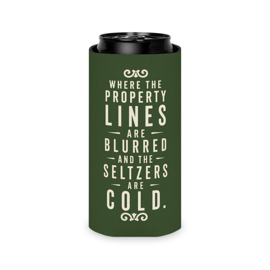 'Property Lines Blurred, Seltzers are Cold' Driveway Socialites Can Cooler