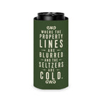 'Property Lines Blurred, Seltzers are Cold' Driveway Socialites Can Cooler