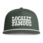 'Locally Famous' Embroidered Rope Hat