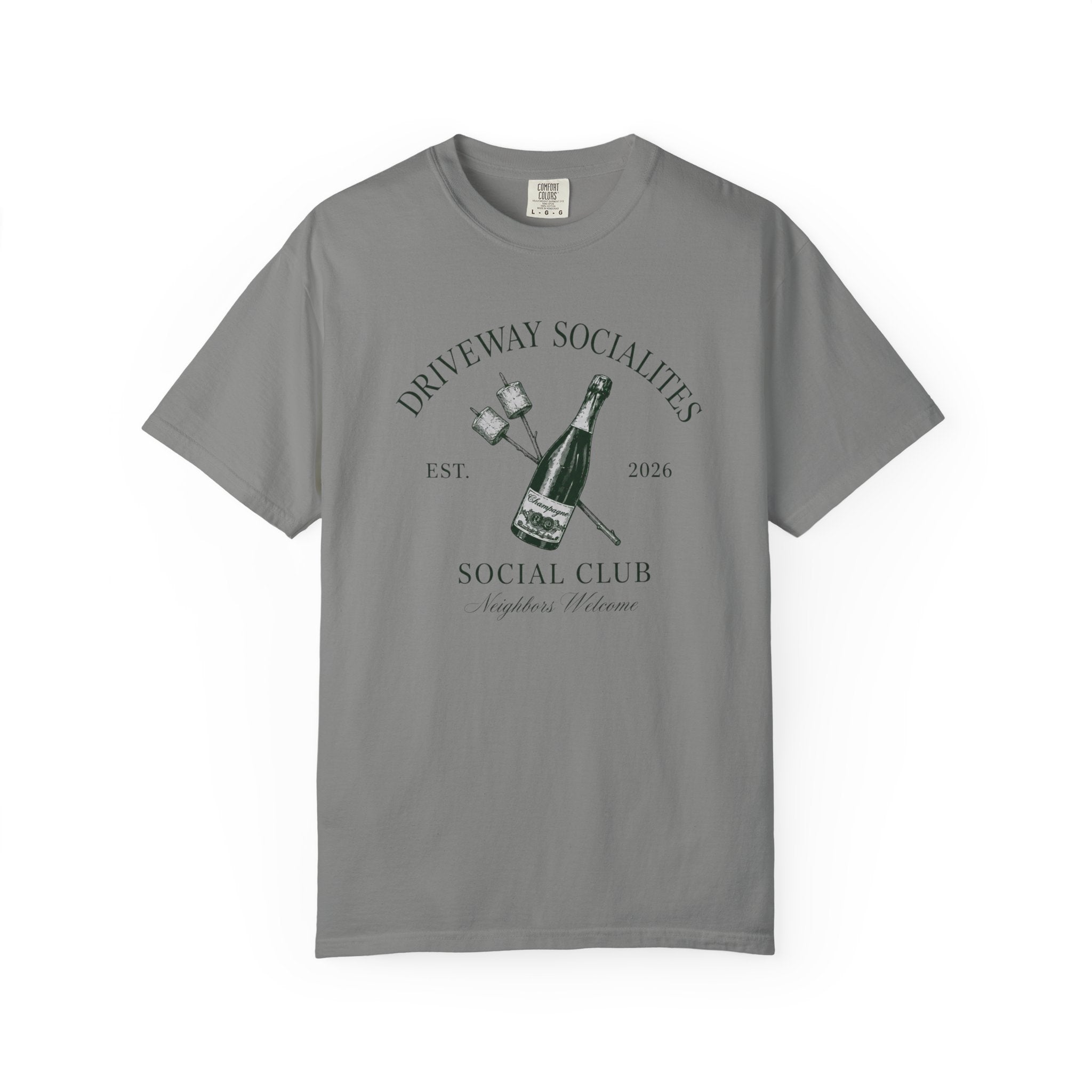 Driveway Socialites Champagne T-Shirt