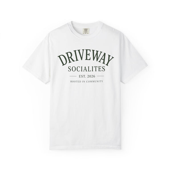 Driveway Socialites Rooted in Community T-Shirt