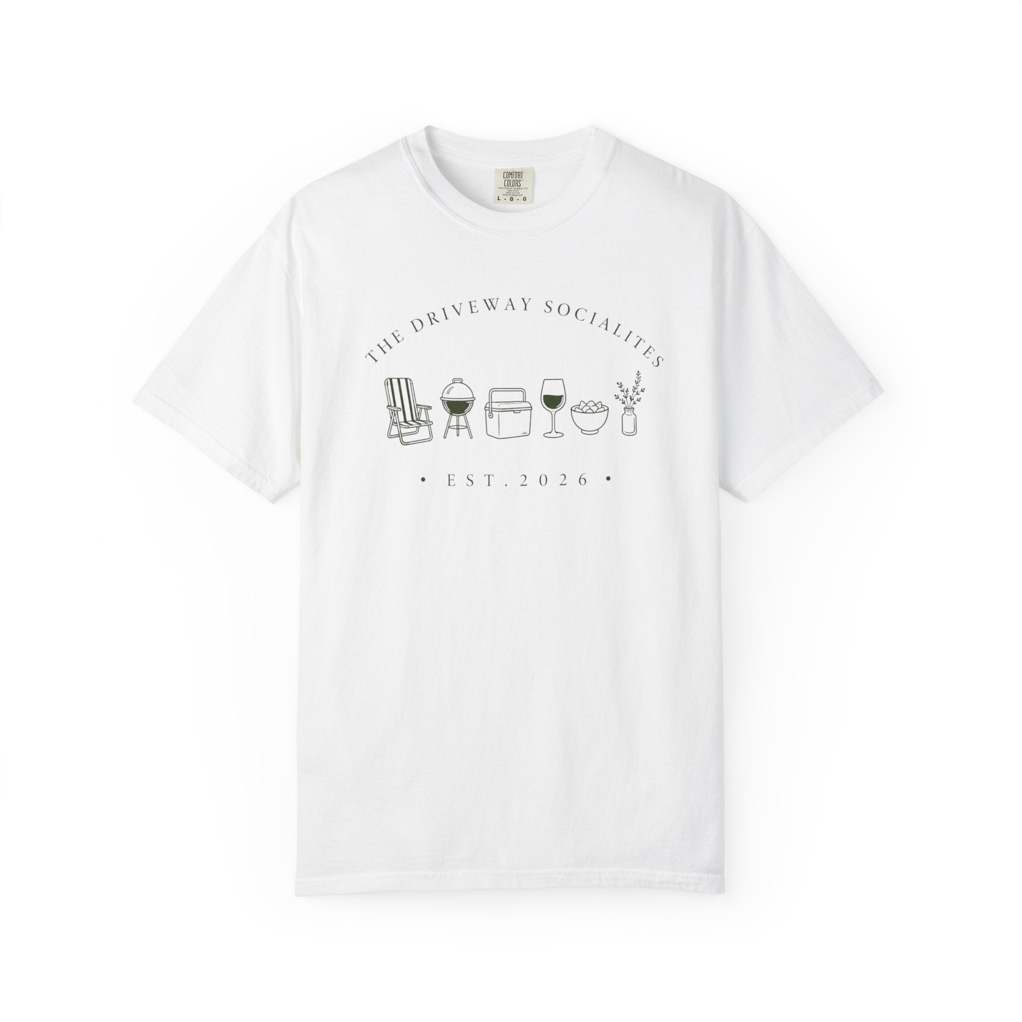 Driveway Socialites Items Front T-Shirt