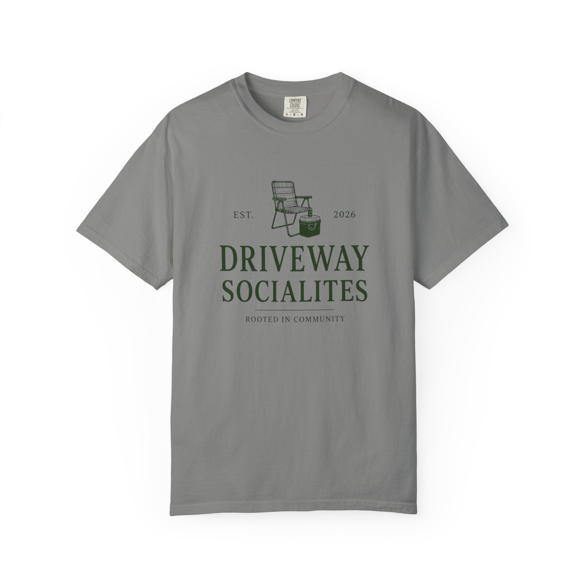 Driveway Socialites Rooted w/ Chair T-Shirt
