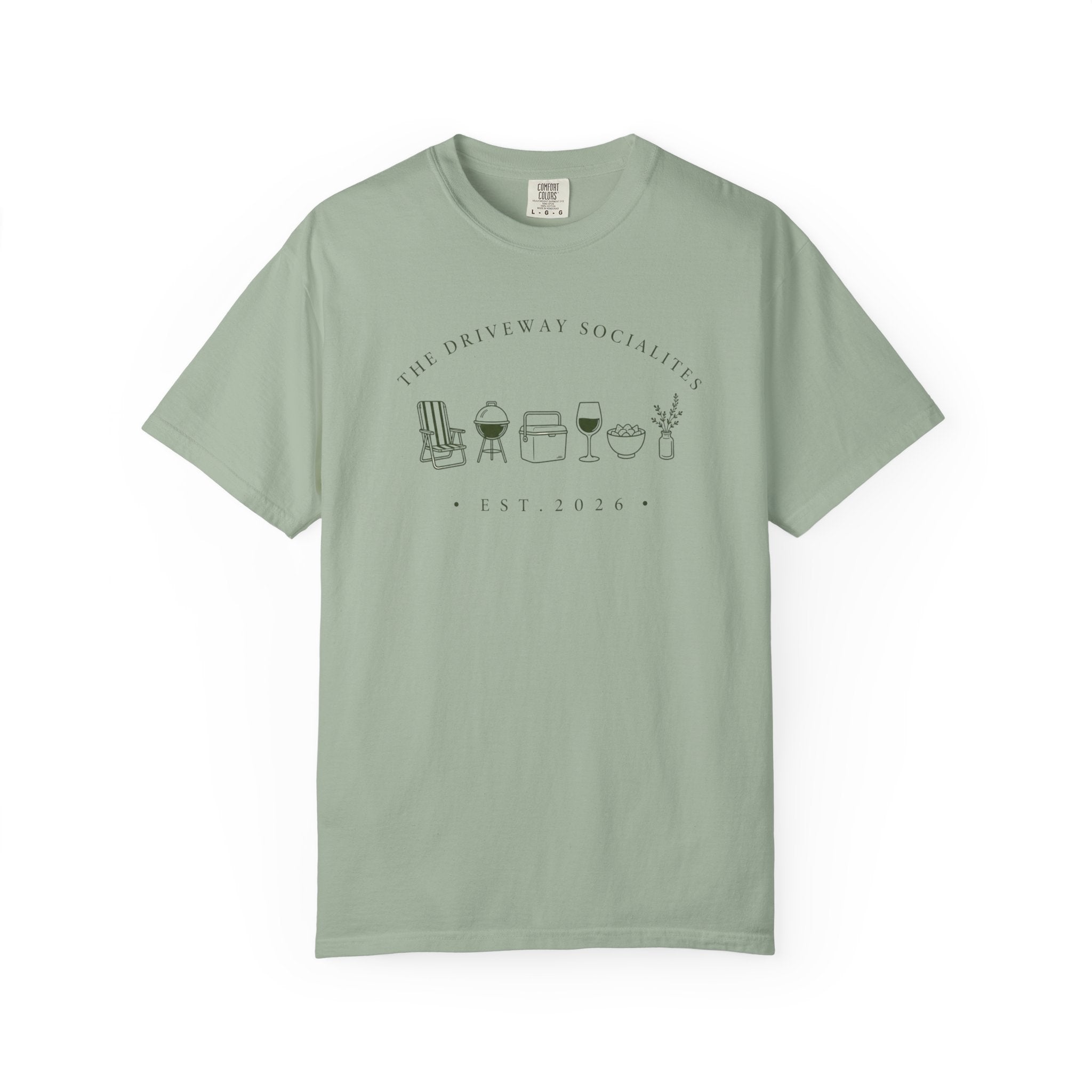 Driveway Socialites Neighborhood Items T-Shirt