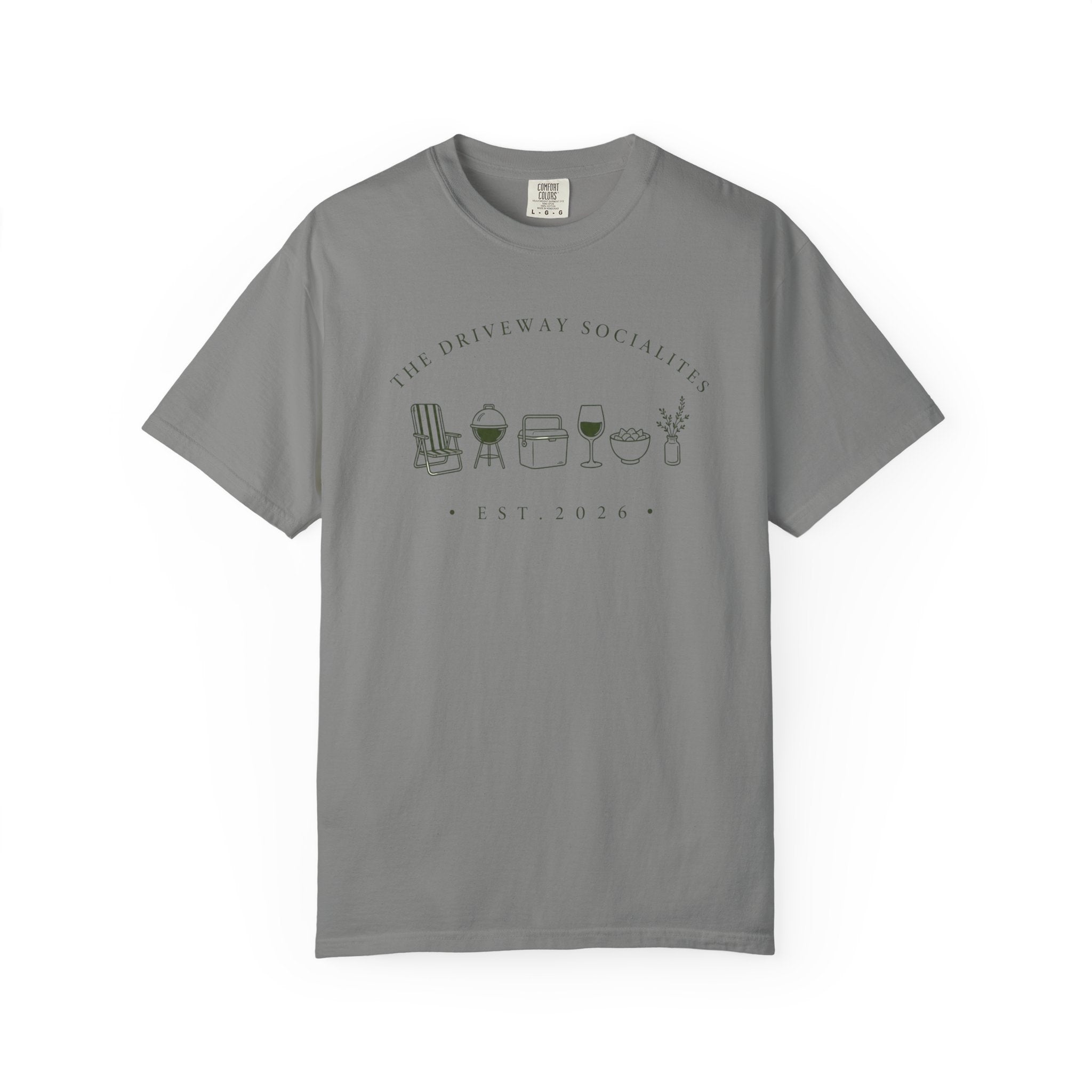 Driveway Socialites Items Front T-Shirt
