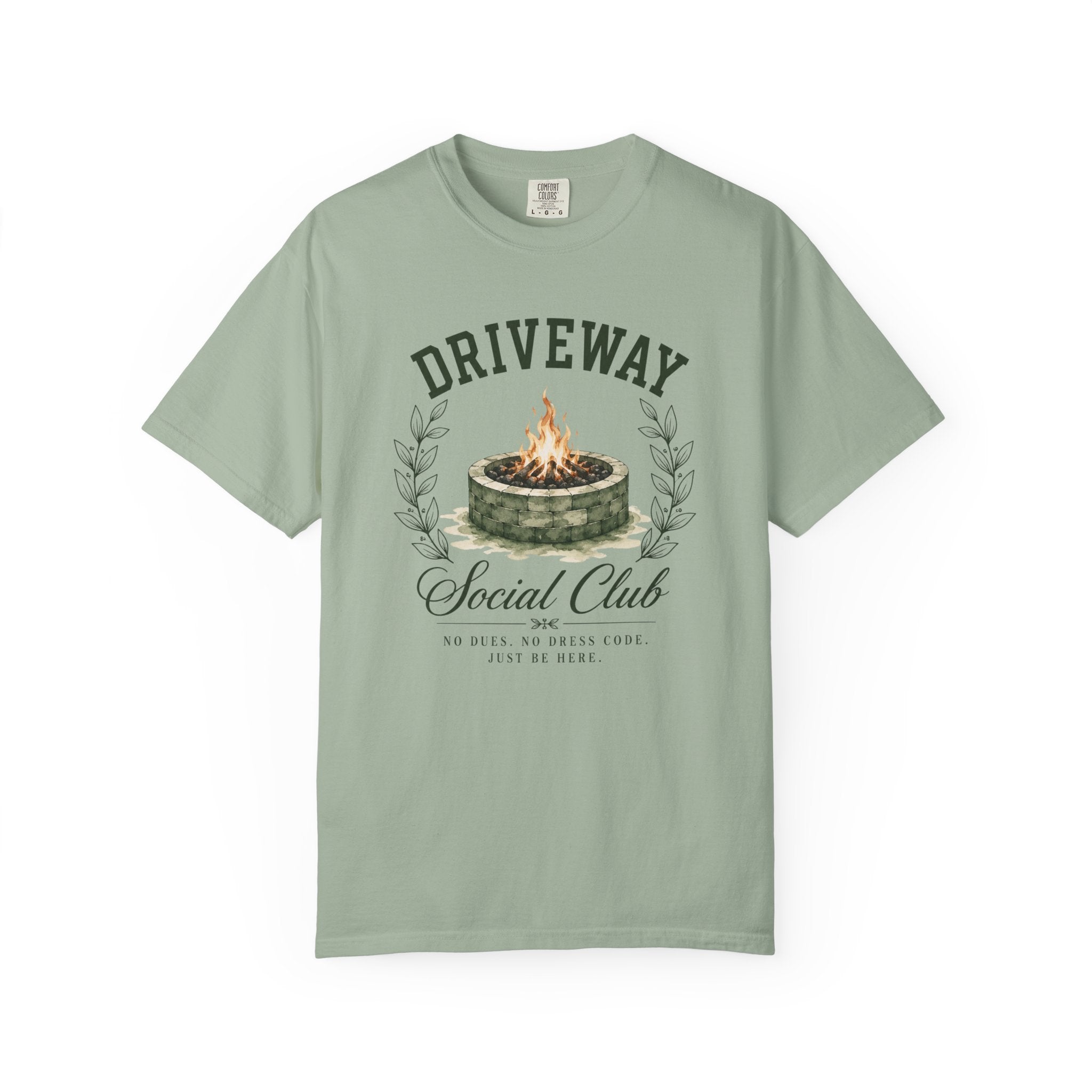 Driveway Social Club Firepit T-Shirt