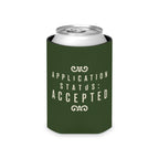 'Application Status: Accepted' Driveway Socialites Can Cooler