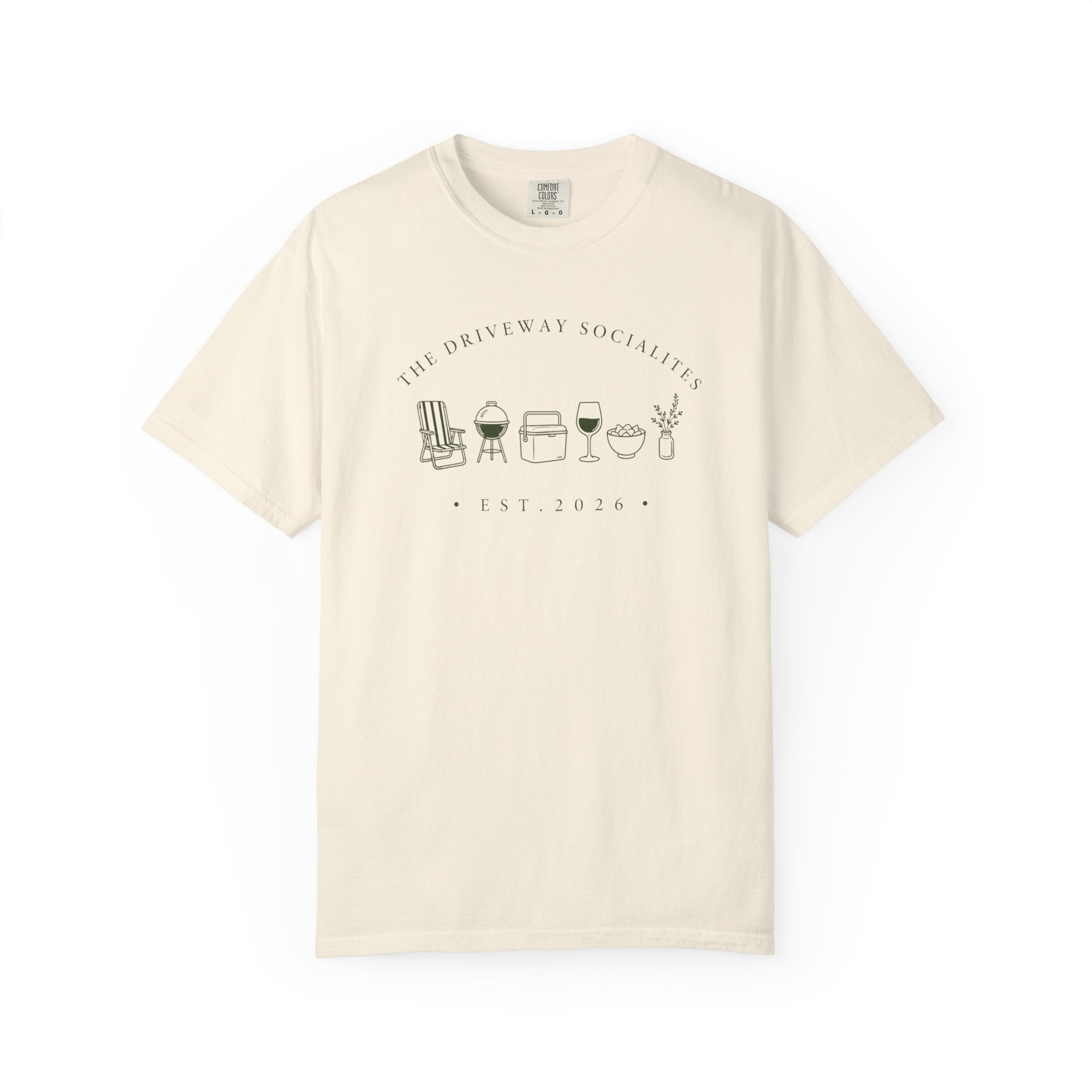Driveway Socialites Neighborhood Items T-Shirt