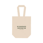 'Neighborhood Contribution' Double Bottle Wine Tote