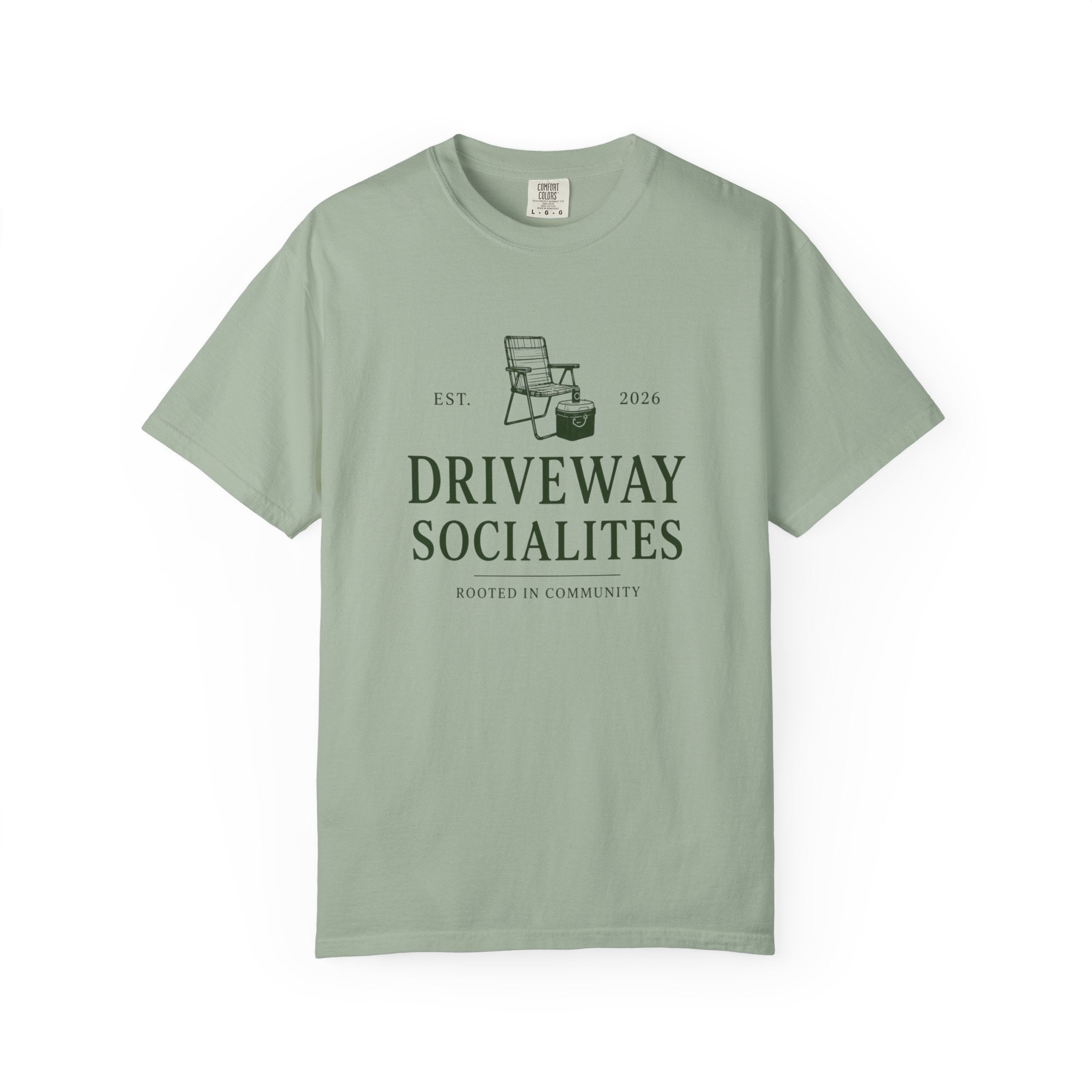 Driveway Socialites Rooted w/ Chair T-Shirt