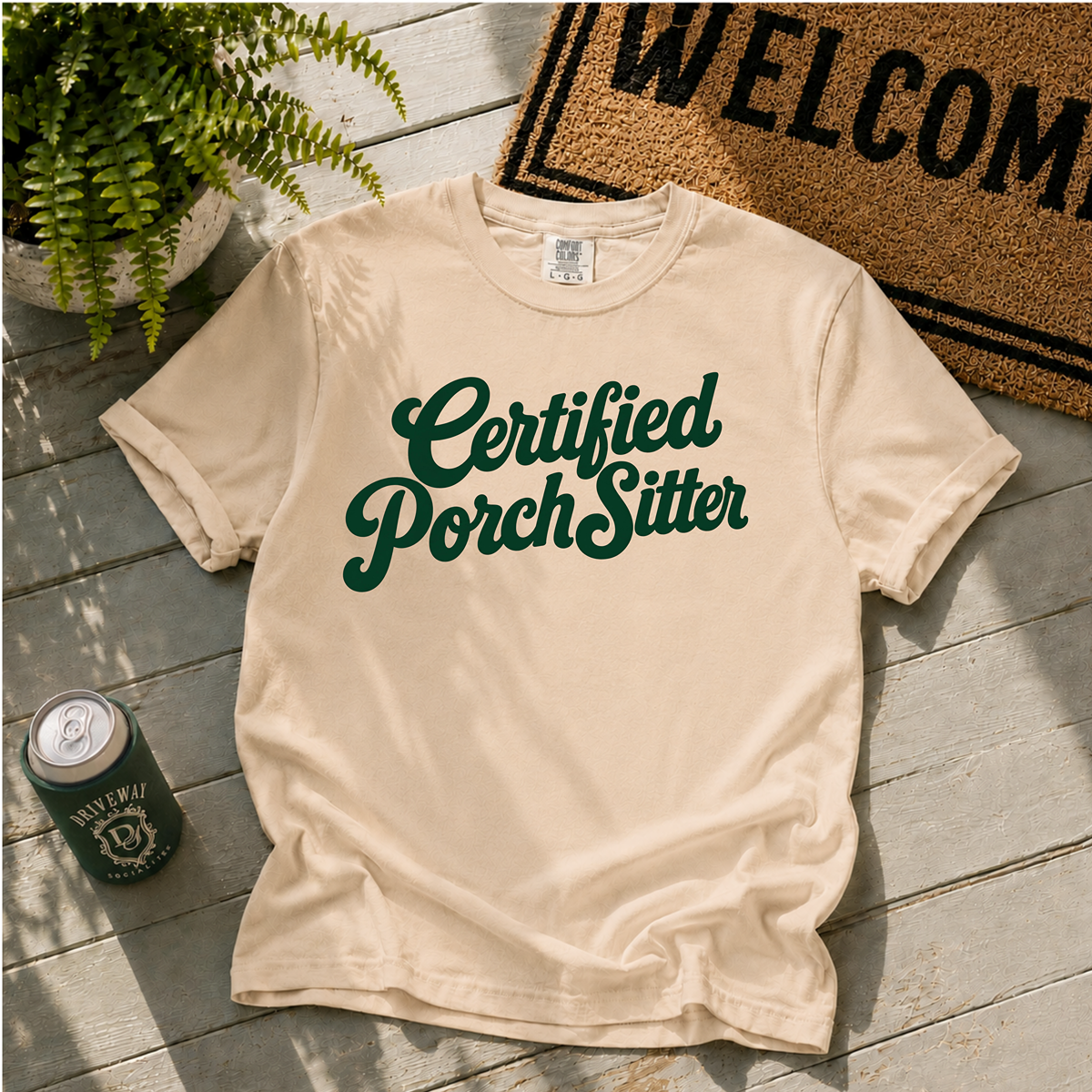 Certified Porch Sitter T-Shirt