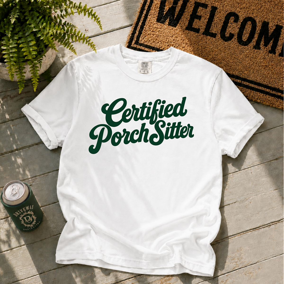 Certified Porch Sitter T-Shirt
