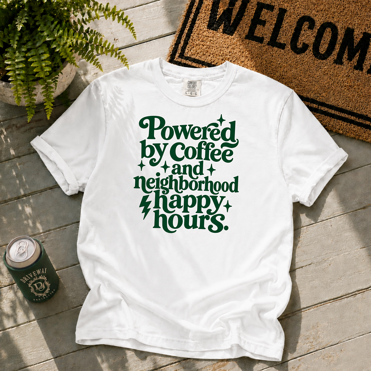 Coffee & Happy Hour T-Shirt