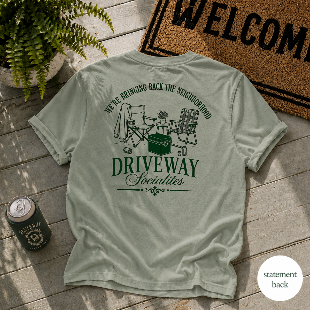 Bringing Back The Neighborhood Statement Back T-Shirt