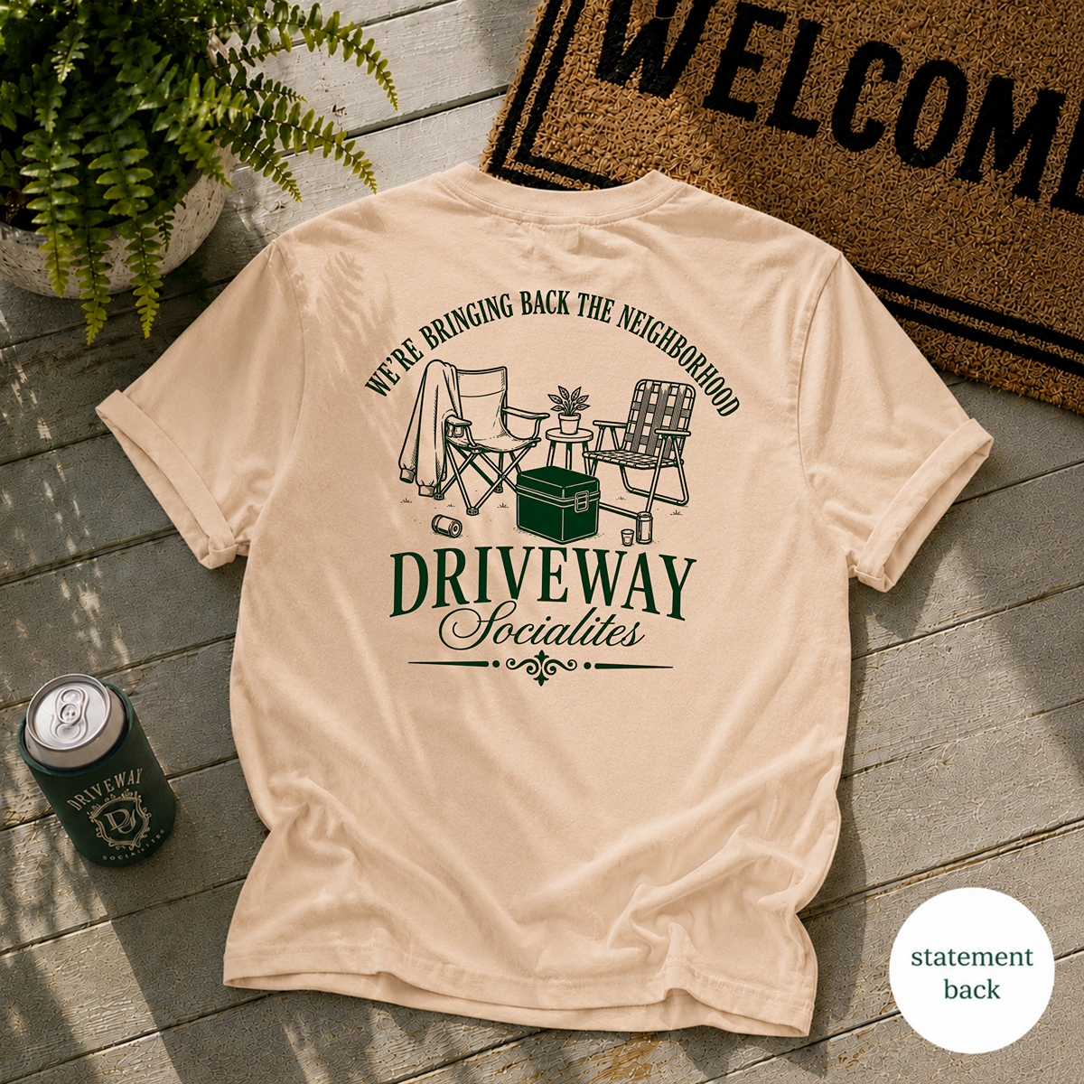 Bringing Back The Neighborhood Statement Back T-Shirt
