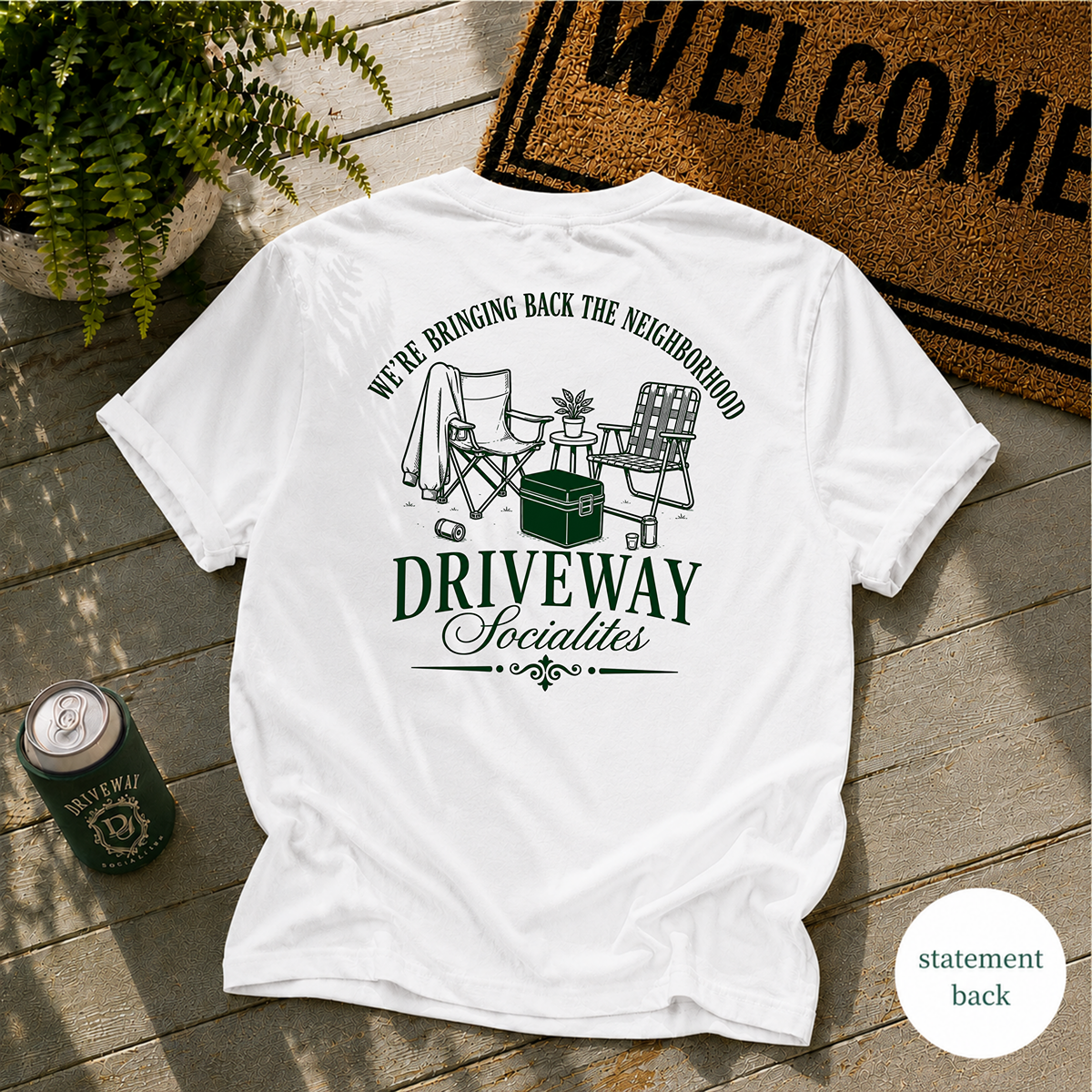 Bringing Back The Neighborhood Statement Back T-Shirt