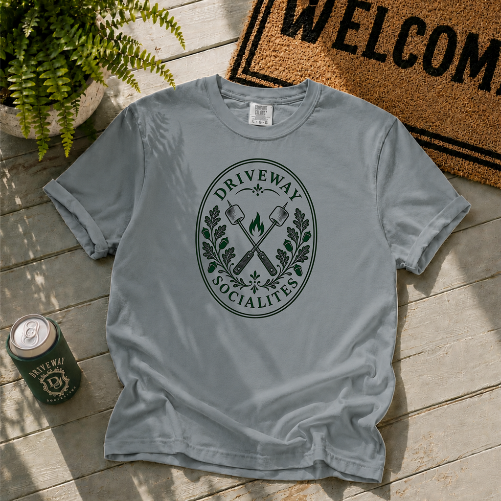 Driveway Socialites Oval Crest T-Shirt