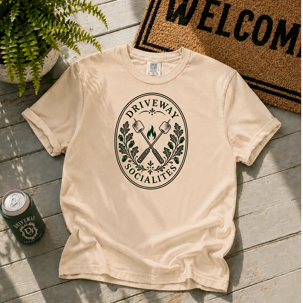 Driveway Socialites Oval Crest T-Shirt