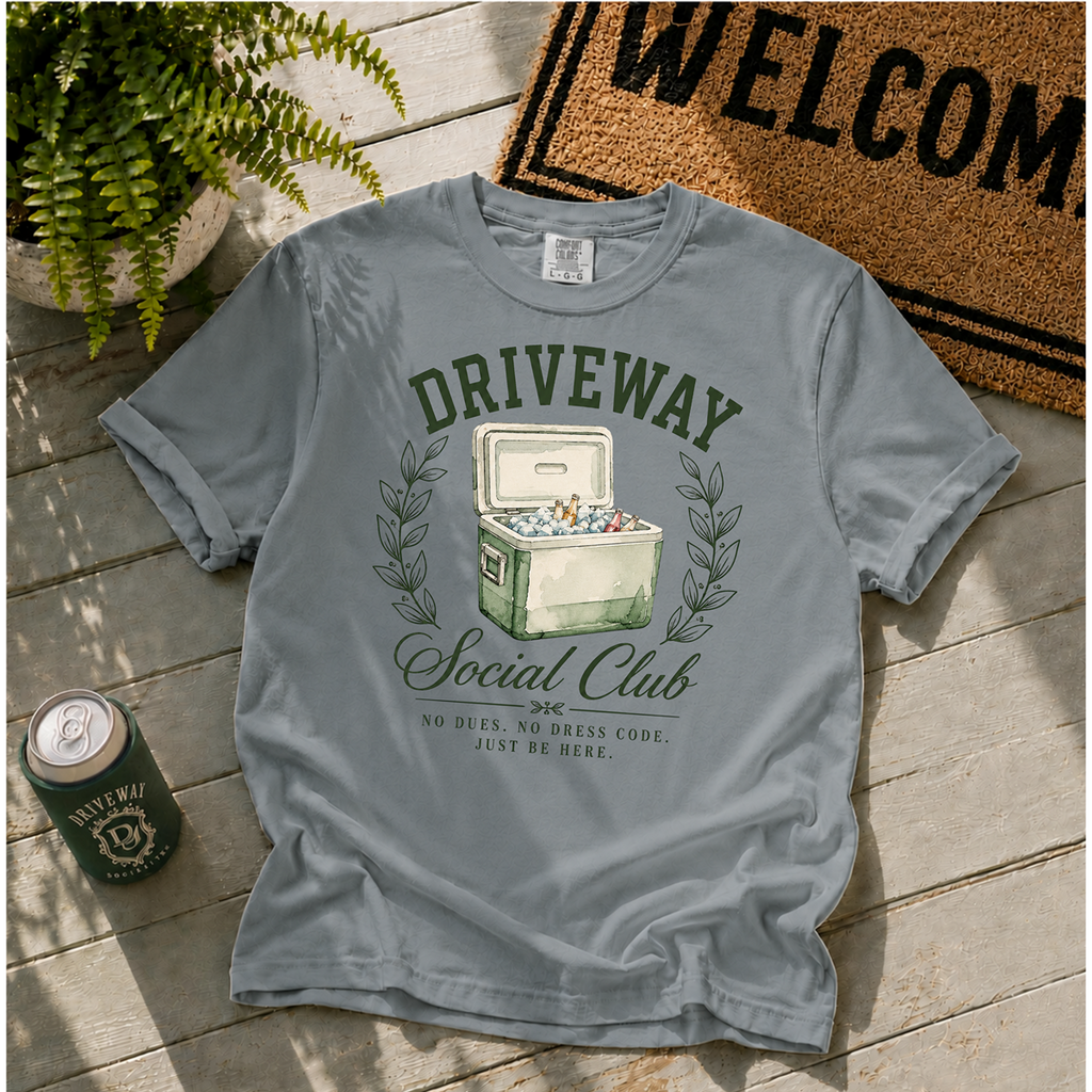 Driveway Social Club Cooler T-Shirt