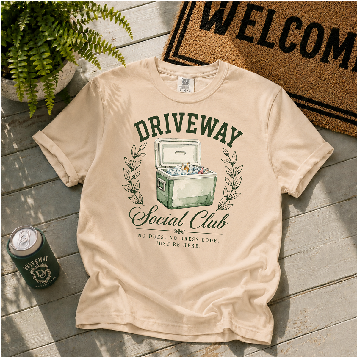 Driveway Social Club Cooler T-Shirt