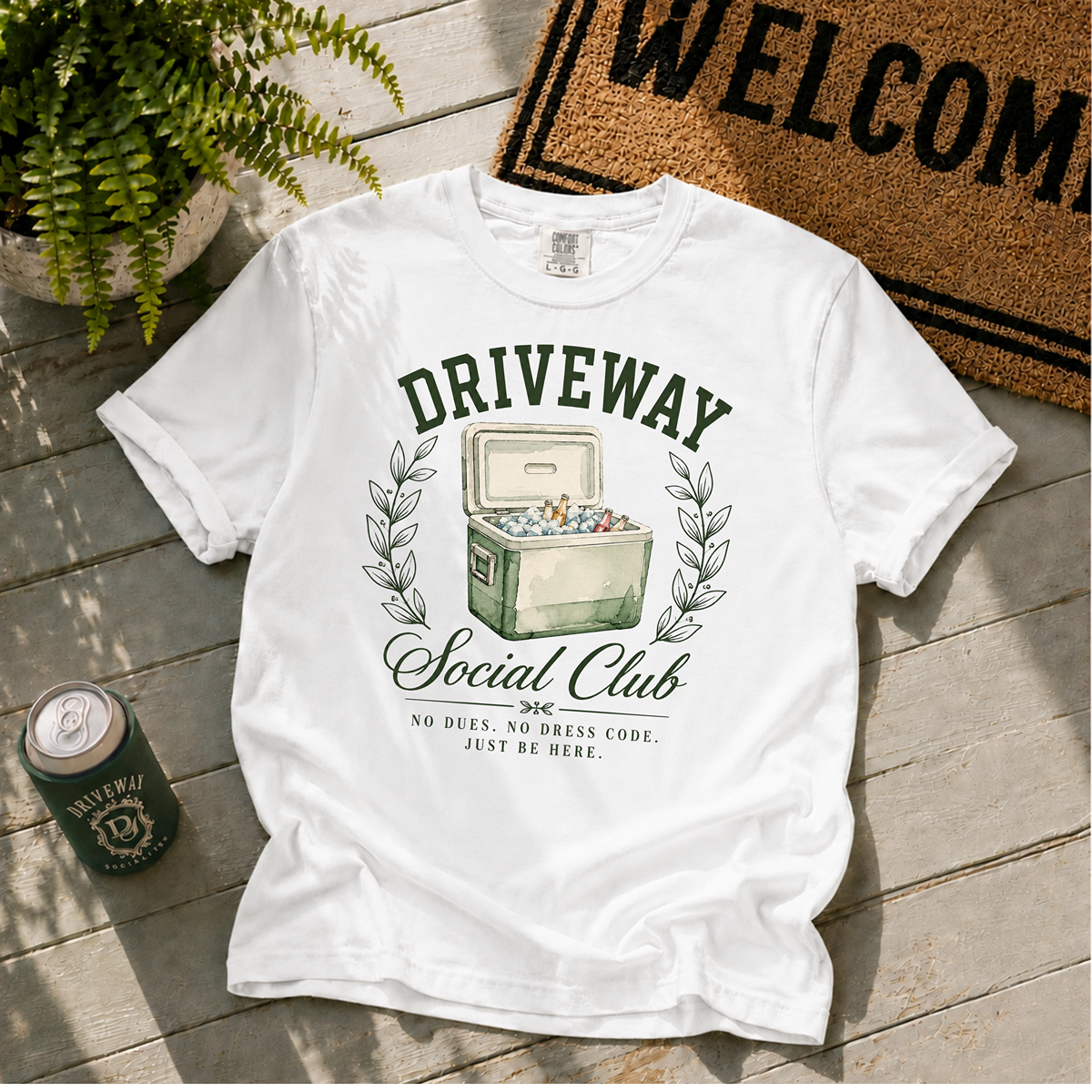 Driveway Social Club Cooler T-Shirt