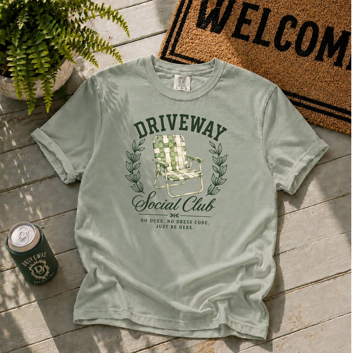 Driveway Social Club Lawnchair T-Shirt