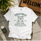 Driveway Socialites: Tea Hot, Seltzers Cold T-Shirt