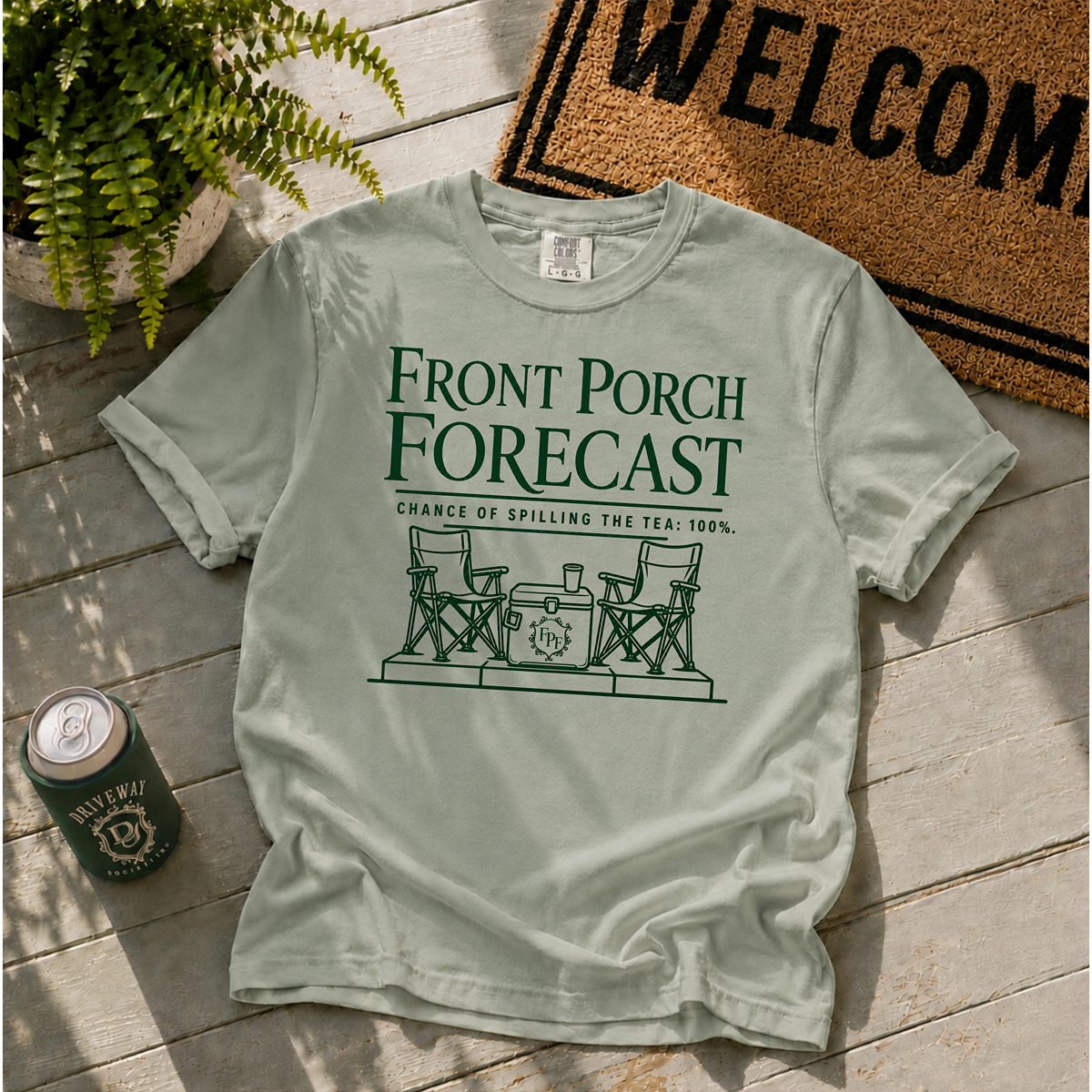 Front Porch Forecast T-Shirt