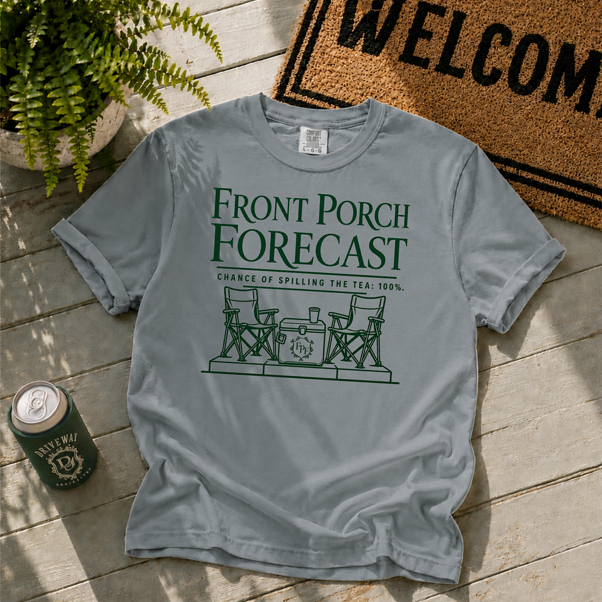 Front Porch Forecast T-Shirt