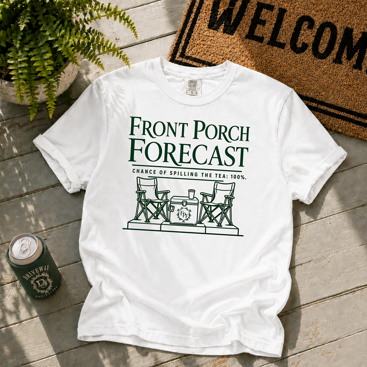 Front Porch Forecast T-Shirt