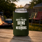 'Guest Policy: Bring The Neighbors' Driveway Socialites Can Cooler