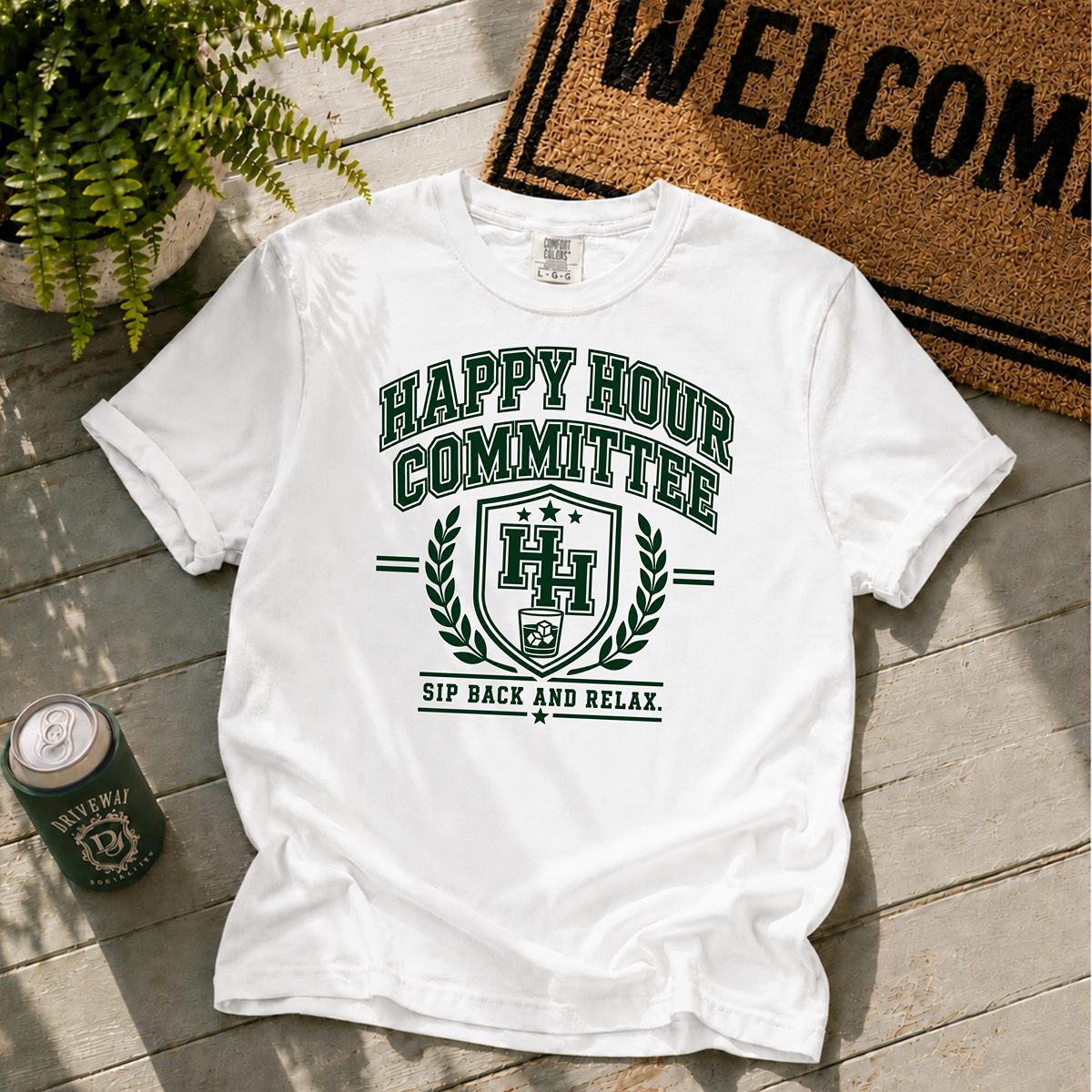 Happy Hour Sip Back T-Shirt
