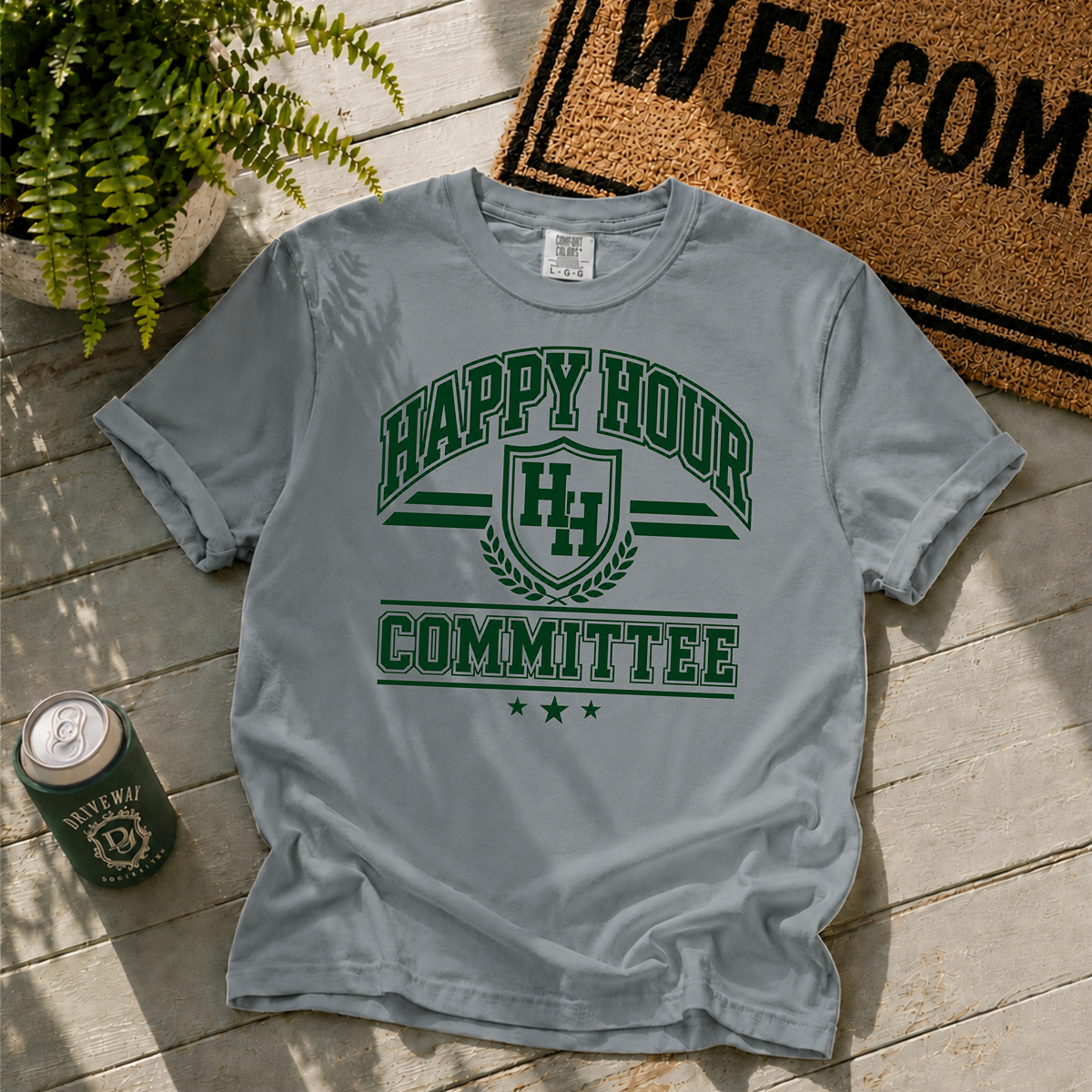 Happy Hour Varsity T-Shirt