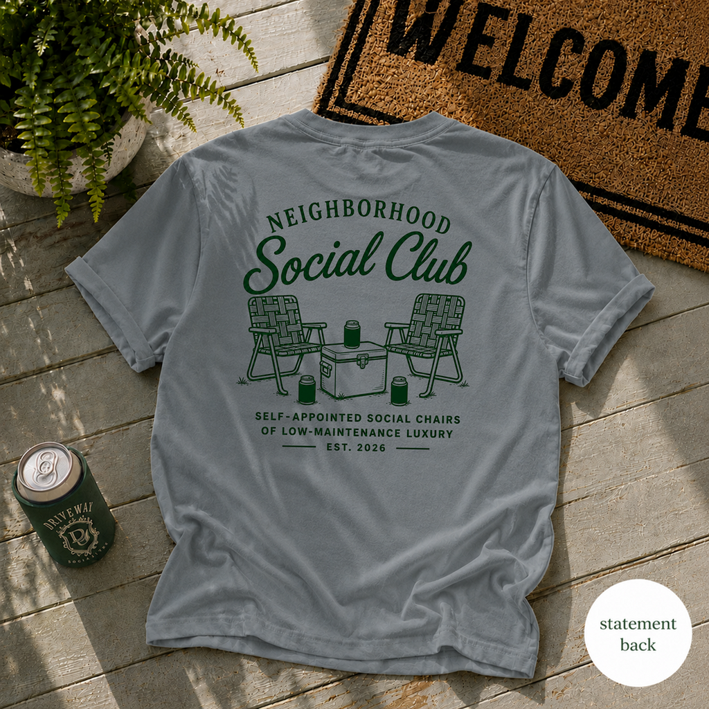 Neighborhood Social Club Statement Back T-Shirt