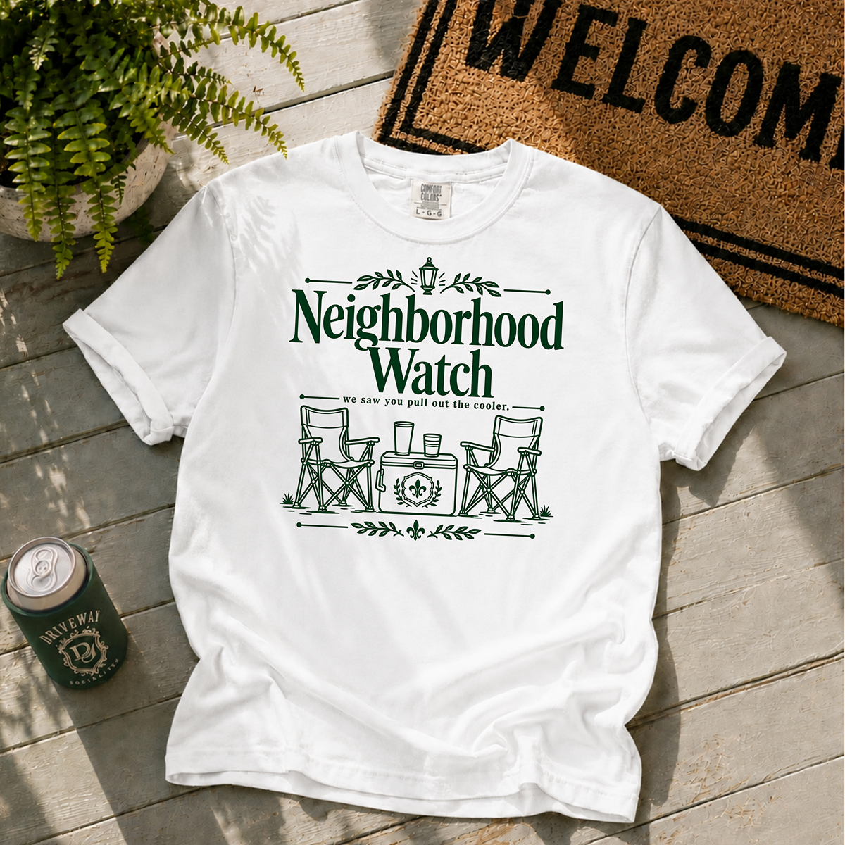 Neighborhood Watch Cooler T-Shirt